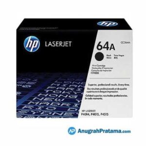HP 64A Black Original LaserJet Toner Cartridge (CC364A)