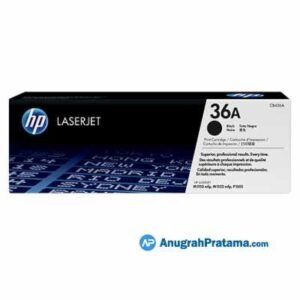 HP 36A Black Original LaserJet Toner Cartridge (CB436A)