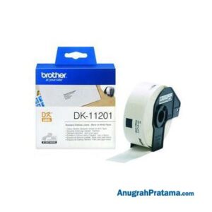 BROTHER DK-11201 Label Roll (Black on White, 29mm x 90mm)