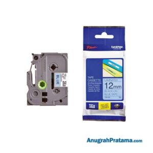 BROTHER TZe-531 Labelling Tape Cassette (Black on Blue, 12mm wide)