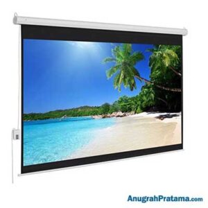 D-LIGHT EWSDL2424RL 96 Inch Motorized Wall Screen Projector