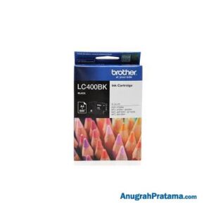 BROTHER LC400BK Black Ink Cartridge (LC-400 BK)
