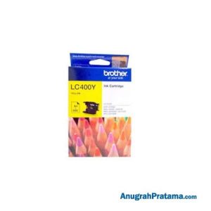 BROTHER LC400Y Yellow Ink Cartridge (LC-400 Y)