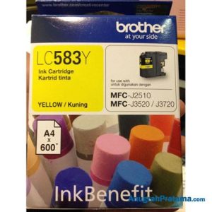 BROTHER LC583Y Yellow Ink Cartridge (LC-583Y)