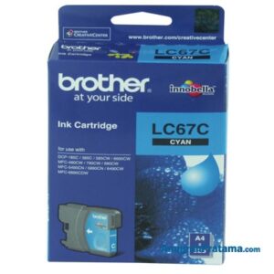 BROTHER LC67C Cyan Ink Cartridge (LC-67C)