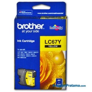 BROTHER LC67Y Yellow Ink Cartridge (LC-67Y)
