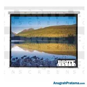 BRITE MAS-2424 96 Inch Manual Screen Projector (244 x 244)