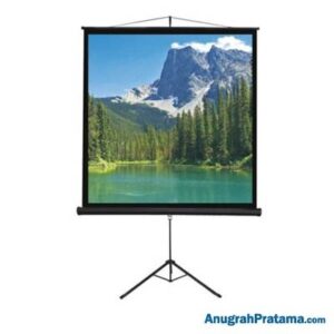 BRITE TRI-1818 70 Inch Tripod Screen Projector (178 x178)