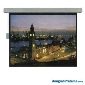 BRITE MR-2424 96 Inch Motorized Screen Projector (244 x 244)