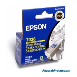 EPSON T038 Black Ink Cartridge [C13T038190]