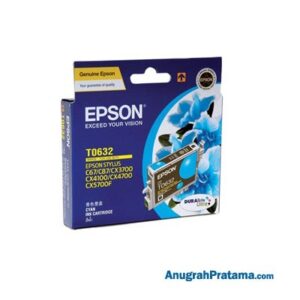 EPSON [C13T063290] Cyan Ink Cartridge  (250 pages)