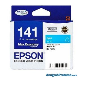 EPSON T141 Cyan Ink Cartridge [C13T141290]