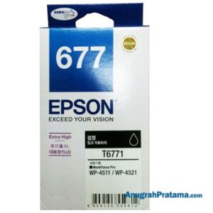 EPSON T6771 Black Ink Cartridge High Capacity [C13T677190]