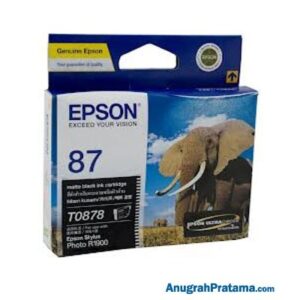 EPSON T0878 Matte Black Ink Cartridge [C13T087890]