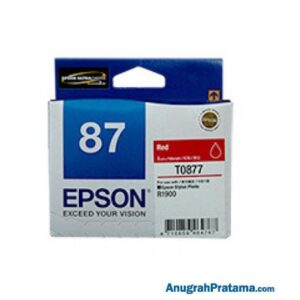 EPSON T0877 Red Ink Cartridge [C13T087790]