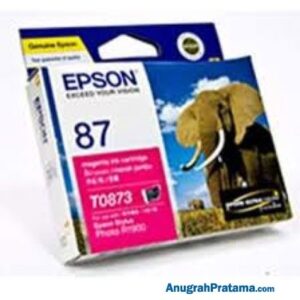 EPSON T0873 Magenta Ink Cartridge [C13T087390]