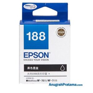 EPSON 188 Black Ink High Capacity [C13T188190]