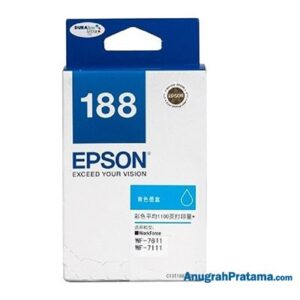 EPSON T188 Cyan Ink Cartridge [C13T188290]