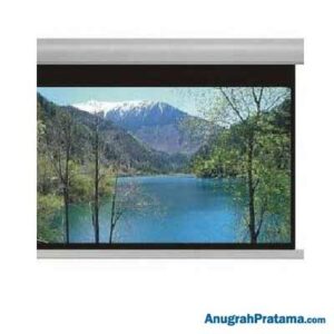 BRITE TMR-1818 70 Inch Tension Motorized Projector Screen (178x178)