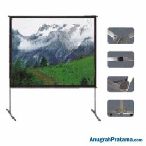 BRITE FAS-6040FR SL Fast Fold Screen Projector (610 x 460)