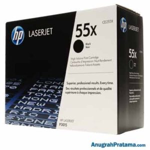 HP 55X High Yield Black Original LaserJet Toner Cartridge (CE255X)
