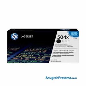 HP 504X High Yield Black Original LaserJet Toner Cartridge (CE250X)