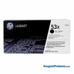 HP 53X High Yield Black Original LaserJet Toner Cartridge (Q7553X)