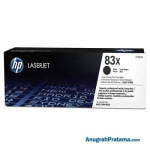 HP 83X High Yield Black Original LaserJet Toner Cartridge (CF283X)
