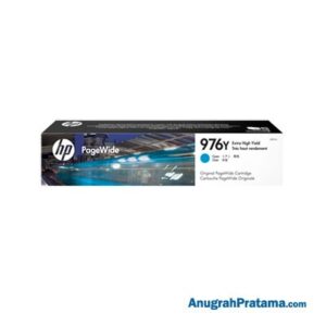 HP 976Y Extra High Yield Cyan Original PageWide Cartridge (L0R05A)