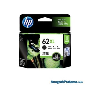 HP 62XL High Yield Black Original Ink Cartridge (C2P05AA)