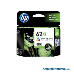 HP 62XL High Yield Tri-color Original Ink Cartridge (C2P07AA)