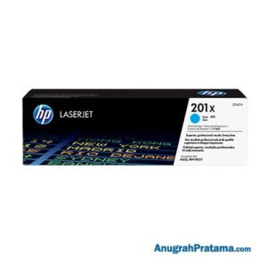 HP 201X High Yield Cyan Original LaserJet Toner Cartridge (CF401X)