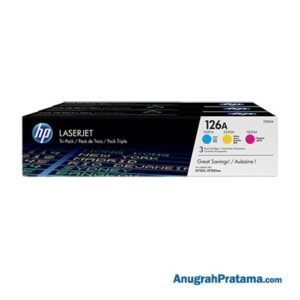 HP 126A 3-pack Cyan/Magenta/Yellow LaserJet (CF341A)