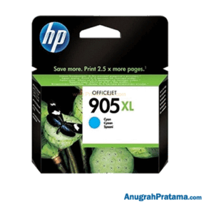 HP 905XL Cyan Original Ink Cartridge (T6M05AA)