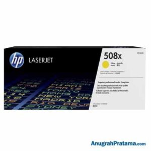 HP 508X High Yield Yellow Original LaserJet Toner Cartridge (CF362X)