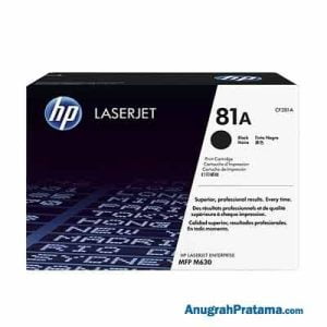 HP 81A Black Original LaserJet Toner Cartridge (CF281A)