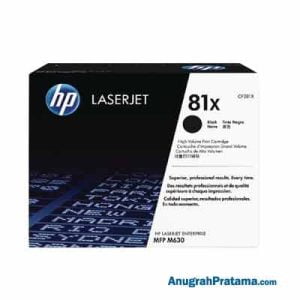 HP 81X High Yield Black Original LaserJet Toner Cartridge (CF281X)