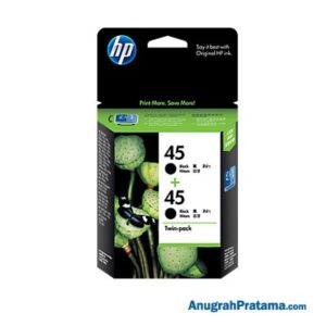 HP 45 2-pack Black Original Ink Cartridges (CC625AA)
