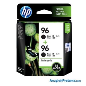 HP 96 2-pack Black Original Ink Cartridges (CC623AA)