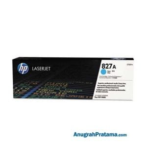 HP 827A Cyan Original LaserJet Toner Cartridge (CF301A)