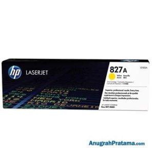 HP 827A Yellow LaserJet Toner Cartridge (CF302A)