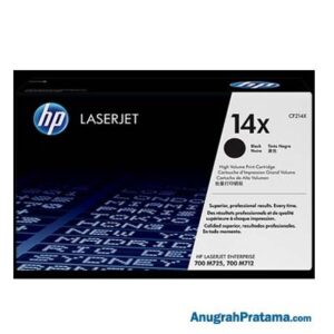 HP 14X High Yield Black Original LaserJet Toner Cartridge (CF214X)