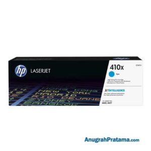 HP 410X High Yield Cyan Original LaserJet Toner Cartridge (CF411X)