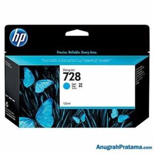 HP 728 130-ml Cyan DesignJet Ink Cartridge (F9J67A)