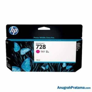 HP 728 130-ml Magenta DesignJet Ink Cartridge (F9J66A)