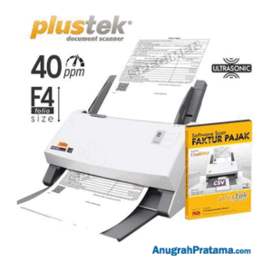PLUSTEK SmartOffice PS4080U + Software Faktur Pajak