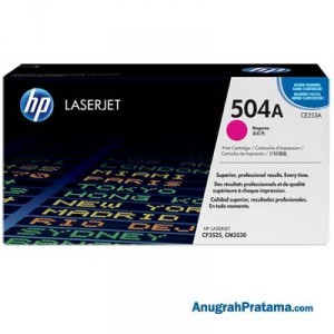 HP 504A Magenta Original LaserJet Toner Cartridge (CE253A)