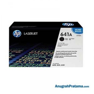 HP 641A Black Original LaserJet Toner Cartridge (C9720A)