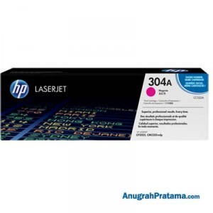 HP 304A Magenta Original LaserJet Toner Cartridge (CC533A)