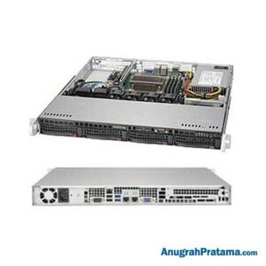 SUPERMICRO SuperServer 5019S-M [1 x Skylake-S 4C E3-1230V5, 2 x 8 GB, 2 x 2 TB SATA, No OS] Rack Server